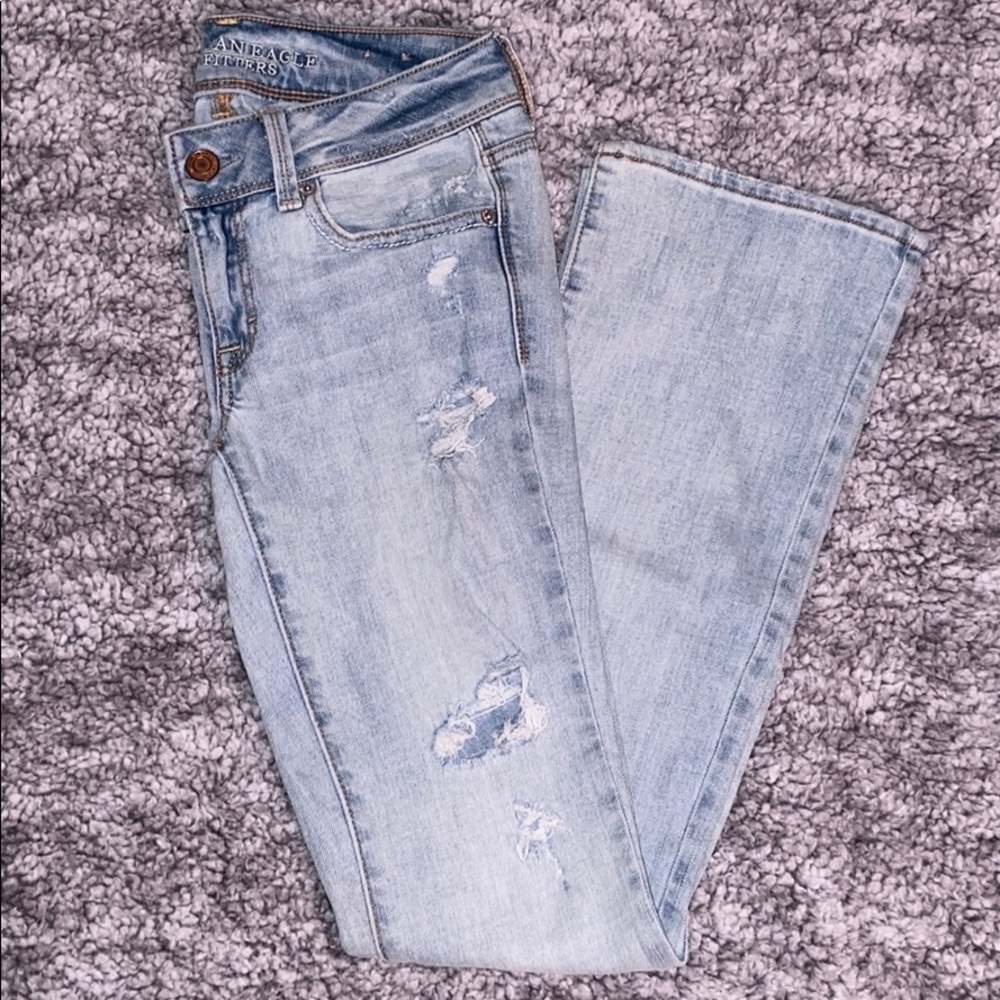 American Eagle boot cut jeans